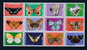 [SU2014] Suriname Surinam 2014 Butterflies MNH