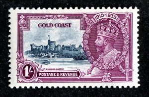 1935 Gold Coast Sc.# 111 m* cv $5 ( JUB 182 )