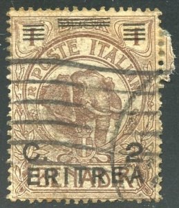 Eritrea Scott 58 UFH - 1922 Somalia Overprint - SCV $18.00