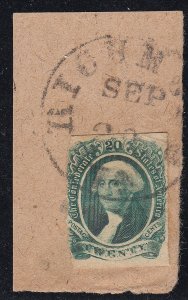 CSA 13 Used, on piece, FVFI (81123)            