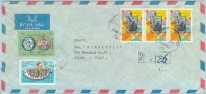 84613 - AFGHANISTAN - POSTAL HISTORY - Airmail COVER to ITALY 1981 Mining