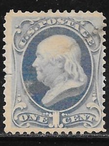 USA 182: 1c Franklin, used, F