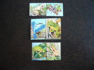 Stamps - Australia - Scott# 1785a,1787a,1789a-Mint Never Hinged Set of 6 Stamps