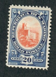 San Marino #118 Mint Hinged single