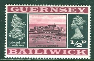 G. B. Guernsey; 1969: Sc. # 8:  MNH Single Stamp
