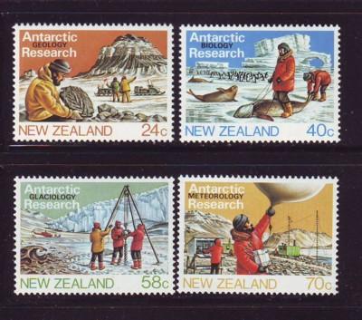 New Zealand Sc 791-4 1984 Antarctic Research stamps NH