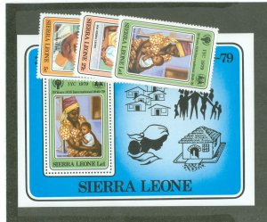 Sierra Leone #451-453/453a Mint (NH) Single (Complete Set)