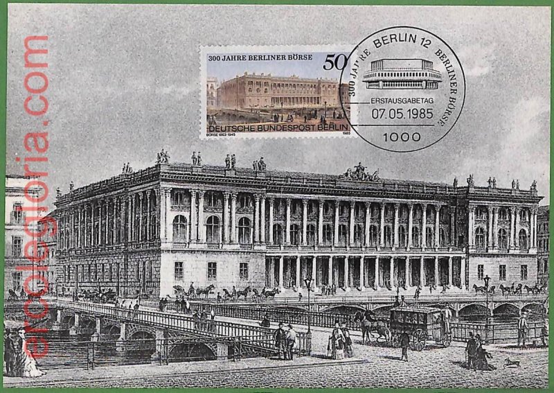 ag7313 - GERMANY Berlin - MAXIMUM CARD - 07.05.1985 - Architecture-