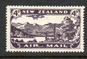 New Zealand C2 Air Mail Unused Hinged cv$27.50 D829
