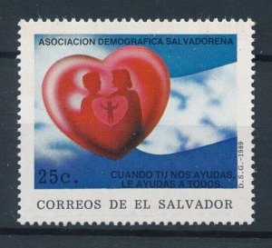 [116269] El Salvador 1989 Demograpic Assoc. 27 years  MNH