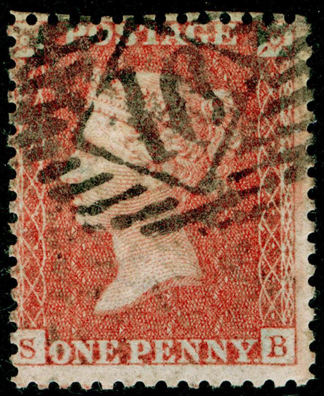 SG29, 1d red-brown, LC14, USED. Cat £22. SB