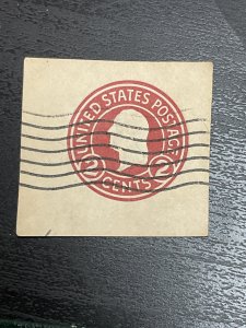 US SC# U429b Cut Square Used