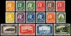 Canada Scott 162-177 (1930-31) Mint H/NH VF Complete Set, CV $582.00 Y