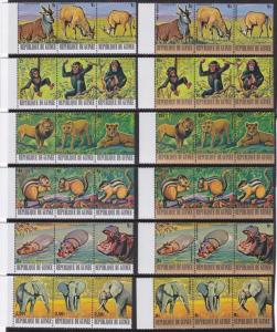 Guinea, Fauna, Animals MNH  / 1977