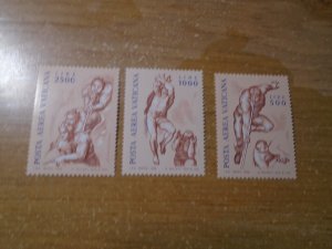 Vatican City  #  C60-62  MNH