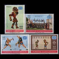 TURKEY 1967 - Scott# 1730-3 Intl.Tourist Year Set of 4 LH