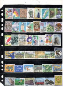 JAPAN COLLECTION ON STOCK SHEET MINT/USED
