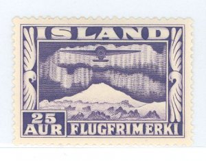 Iceland #C17a Unused