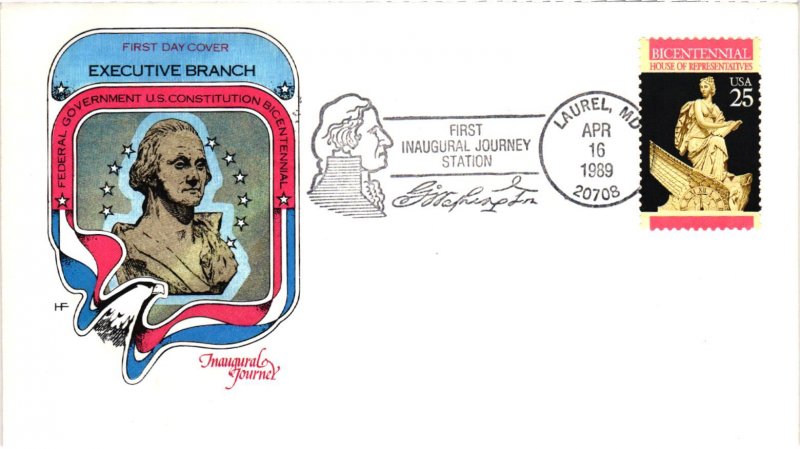 1989 Washington First Inaugural Journey SET OF 18 Different  ONE SHOWN – Ho...