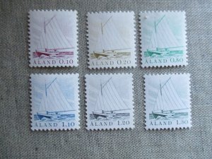 Aland, Scott# 1-6, MNH