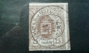 Luxembourg #9 used e1912.5997