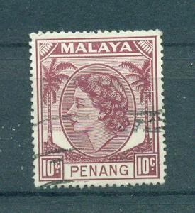 Malaya - Penang sc# 35 used cat value $.25