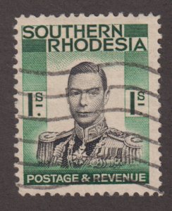 Southern Rhodesia 50 King George VI 1937