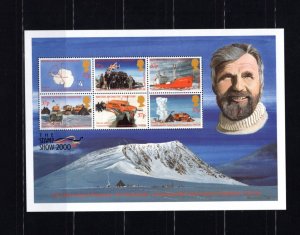 British Antarctic Territory 288 Stamp Show London 2000 MNH S/S A1c