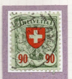 Switzerland 1924 SHADES Early Issue Fine Used 90c. NW-210699