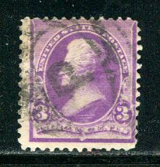 United States Scott # 221, used