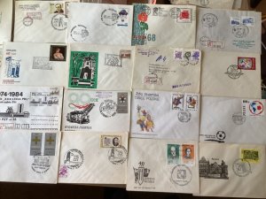 Poland collection of postal  covers 16 items Ref A2055