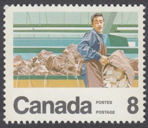 Canada - #636 Mail Handler- MNH