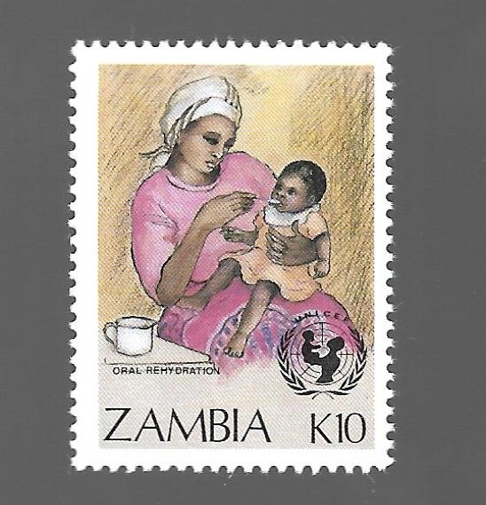 Zambia 1988 - MNH - Scott #443 *