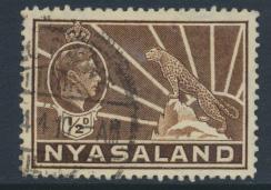 Nyasaland SG 130a  SC# 54A   Used   see details 