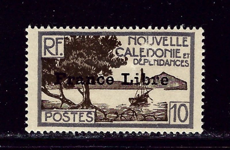 New Caledonia 222 MH 1941 Overprint   #2