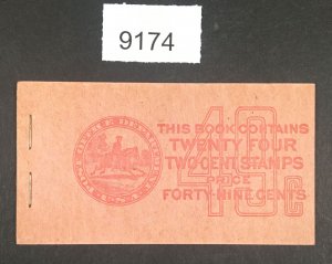 MOMEN: US STAMPS  # BK81 COMPLETE UNEXPLODED BOOKLET $14 LOT #C 9174