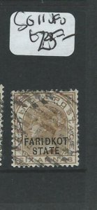 INDIA FARIDKOT (PP0804B) QV 6A  SG 11    VFU 