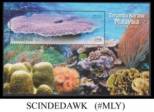 MALAYSIA - 2013 LIVING CORALS - MARINE LIFE - MIN/SHT MNH