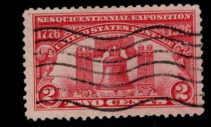 USA Scott 627 Used Liberty Bell  stamp