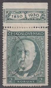 Czechoslovakia Scott #175 1930 Used with label