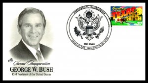 2005 Bush Cheney Inauguration Cover  Variety 18 – Artcraft Cachet