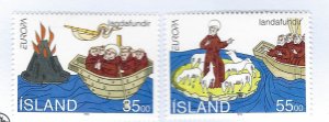 Iceland SC#780-781 MNH VF...Take a Look!