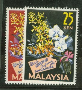 Malaysia #4-5 Mint (NH) Single (Complete Set)