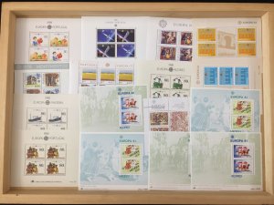 Portugal Azores Madeira Europa Sheets MNH x 16 ZK432