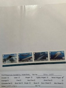 British Antarctic Territory Scott #326-9 never hinged