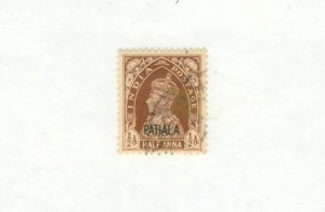 INDIA PATIALA STATE 99 USED CV $3.25 BIN $2.00