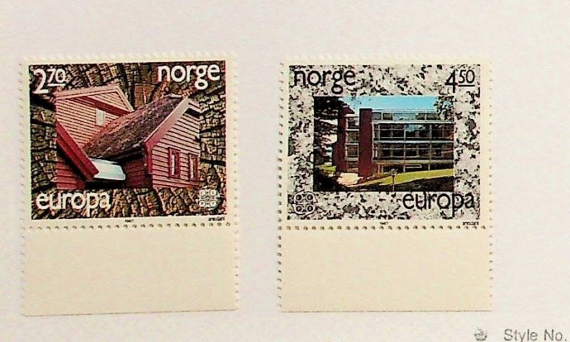 NORWAY Sc 905-6 NH ISSUE OF 1987 - EUROPA - (FMJ25)