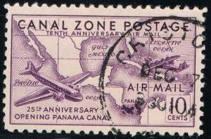 Canal Zone C16 used VF