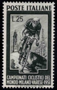 Italy Scott 584 MNH** World Bicycle Championship 1951 Milan