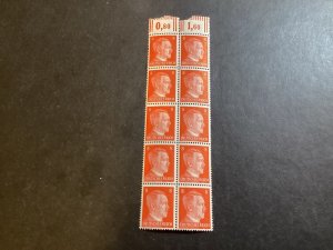 ICOLLECTZONE Germany 511 Block of ten XF NH (C500-42)